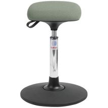 Taburete Sway Tetra Ajustable - Verde Poliéster - Altura 50-69 cm - 110 kg - Global Professional Seating