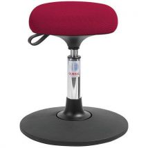 Global Professional Seating - Taburete sway tetra-tejido 3d-bajo-rojo