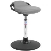 Global Professional Seating - Taburete sit-stand sway space-tejido 3d-alt.media-gris