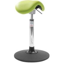 Polipiel Verde - Altura Ajustable 60-86cm - Soporta 110kg - Taburete Alto Flexmatic Easy - Global Professional Seating