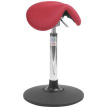 Taburete Dalton Sway Flexmatic Alto - Rojo - Tejido 3D Ajustable 60-86cm - Global Professional Seating