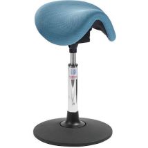 Taburete Dalton Sway EasySeat - Tejido 3D - Altura Media - Azul Claro - Global Professional Seating