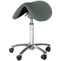 Global Professional Seating - Taburete dalton flexmatic-tejido cura-bajo-verde