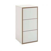 Bisley - Mueble de almacenamiento bob cerrado con 3 cajones