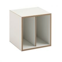 Bisley - Mueble de almacenamiento abierto simple con 1 balda bob