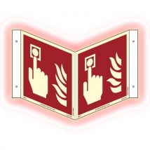 Systemtext - Panel fotoluminiscente-punto alarma incendios v-supernova+