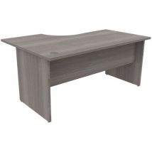 Manutan - Mesa de oficina compacta panel an 160 cm der. Cedro