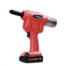 Degometal - Remachadora electroportátil go252 con 2 baterías