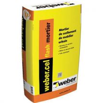 Weber Saint Gobain - Mortero de fraguado rápido - webercel flash mortier 25 kg