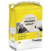 Weber Saint Gobain - Cemento prompt rápido vicat - weber 5 kg