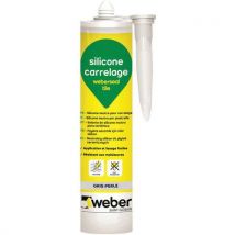 Weber Saint Gobain - Masilla para baldosas - weberseal tile gris perla 300 ml