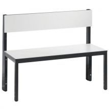 CP - Banco basic plus con respaldo blanco l 1000