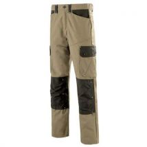 Cepovett Safety - Pantalón craft worker sabana/negro 38