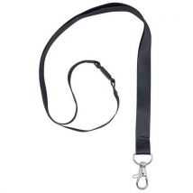 Avery - Cinta para cuello recicl. Con mosquetón - 44 x 15 cm - neg.