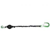 Kratos safety - Eslinga simple absorbedor energía correa 2 m aristas vivas