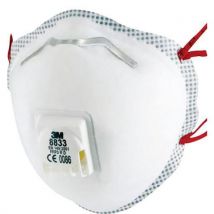 3M - Lote de 10 máscaras concha ffp3 serie 8000