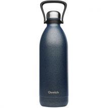 Qwetch - Botella isotérmica de 2 l azul titan