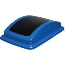 Probbax - Tapa giratoria para colector 40 l - azul - probbax