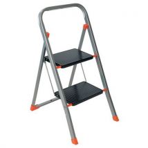 Facal - Escalera de acero tinto - 2 peldaños