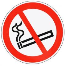 Manutan Expert - Señal de prohibición - prohibido fumar - adhesiva - 300 mm