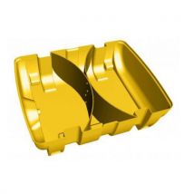 Cemo - Tabiques rompeolas (1 par) para depósitos de pe de 1000 l