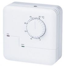 Velamp - Termostato analógico caliente/frío. Blanco