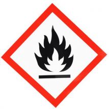Manutan Expert - Señal clp - inflamable - adhesiva - 120×120 mm