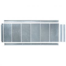 Manutan Expert - Nivel adicional de metal liso galvanizado 1830 x 610 mm rapid 1