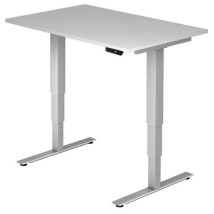 Escritorio eléctrico de la serie xdsm de 120 cm gris - Manutan