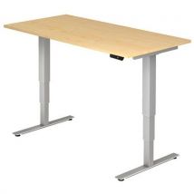 Hammerbacher - Escritorio eléctrico de la serie xdsm de 160 cm arce