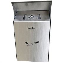 Manutan - Cenicero mural diseño manutan - 3 l - inox. 304