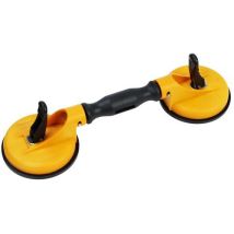 Manutan Expert - Ventosa articulada amarillo - capacidad 80 kg - diámetro 120 mm