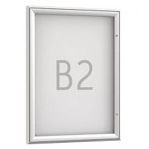 WSM - Vitrina para anuncios fskb2 puerta batiente - b2 50x70 cm