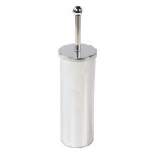 Escobillero Brillante Acero Inoxidable - 380mm Alto 98mm Diámetro - Reciclable 100% - Manutan Expert