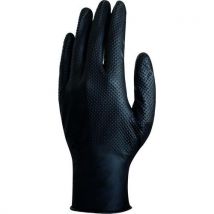 Delta Plus - Guante desechable nitrilo textura de diamante v1600 t10/11
