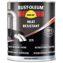 Rust-Oleum - Pintura para alta temperatura 750 °c - negro - 075 l