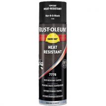 Rust-Oleum - Pintura alta temperatura en aerosol hard hat negra - 500 ml