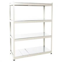 Manutan Expert - Estantería de almacén rapid 1 metal 1980 x 1525 x 915 gris