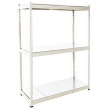 Manutan Expert - Estantería manutan rapid 1 1980x1525x915 3 baldas metal gris