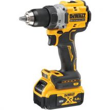 Dewalt - Taladro atornillador compacto sin escob. Xr 18 v li-ion 5 ah