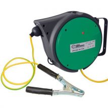 Cable Equipements - Enrollador de retorno automático p306 - con pinza de toma de tierra