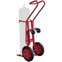 Fimm - Carretilla portabotella 1 botella 250 kg - ruedas de caucho