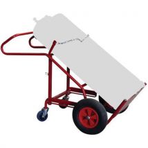 Fimm - Carretilla portabotella 2 botella 250 kg - ruedas de caucho