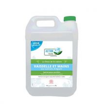 Action Verte - Lavavajillas manual con algas ecocert - 5 l - action verte