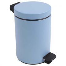 Poubelle Pour Sanitaire Salle De Bain Retro 3 L - Bleu Clair