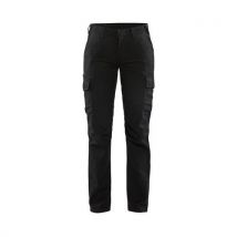 Pantalon De Travail Industrie Stretch 2d Femme Noir D19