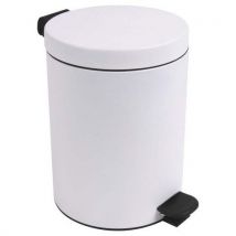 Poubelle Pour Sanitaire Salle De Bain Retro 5 L - Ivoire