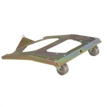 Pelle 500 mm avec roulettes pivotantes - Plateau pour diable - Charge max 300 kg