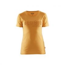 T-shirt Imprimé 3d Pour Femme Miel Doré