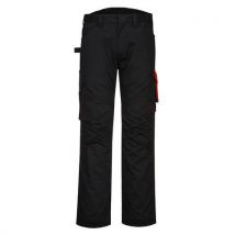 Pantalon De Travail De Service Pw2 30 Noir/rouge - Unisexe